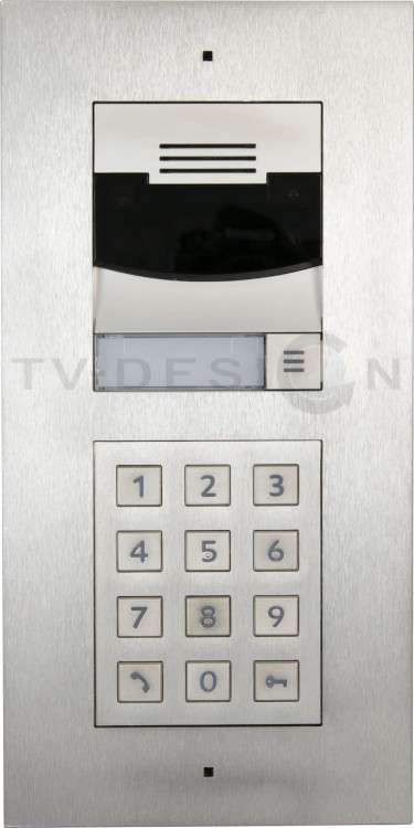 Вызывная панель домофона, монтируемая вровень со стеной, с клавиатурой Control4 DS2 Door Station, Flush Mount w/Keypad Вызывная панель домофона, монтируемая вровень со стеной, с клавиатурой Control4 DS2 Door Station, Flush Mount w/Keypad
