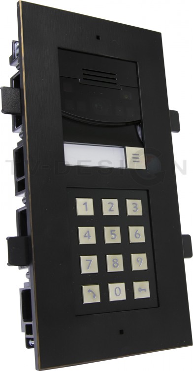 Вызывная панель домофона, монтируемая вровень со стеной, с клавиатурой Control4 DS2 Door Station, Flush Mount w/Keypad Вызывная панель домофона, монтируемая вровень со стеной, с клавиатурой Control4 DS2 Door Station, Flush Mount w/Keypad