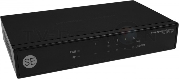 Коммутатор с PoE PAKEDGE SE-5P2-EP
