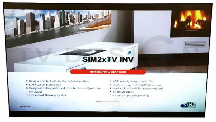 Стационарный экран SIM2 x92