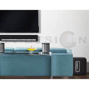 Комплект из беспроводного саундбара, сабвуфера и тыловых каналов Sonos PLAYBAR + SUB + 2х PLAY:1 Комплект из беспроводного саундбара, сабвуфера и тыловых каналов Sonos PLAYBAR + SUB + 2х PLAY:1